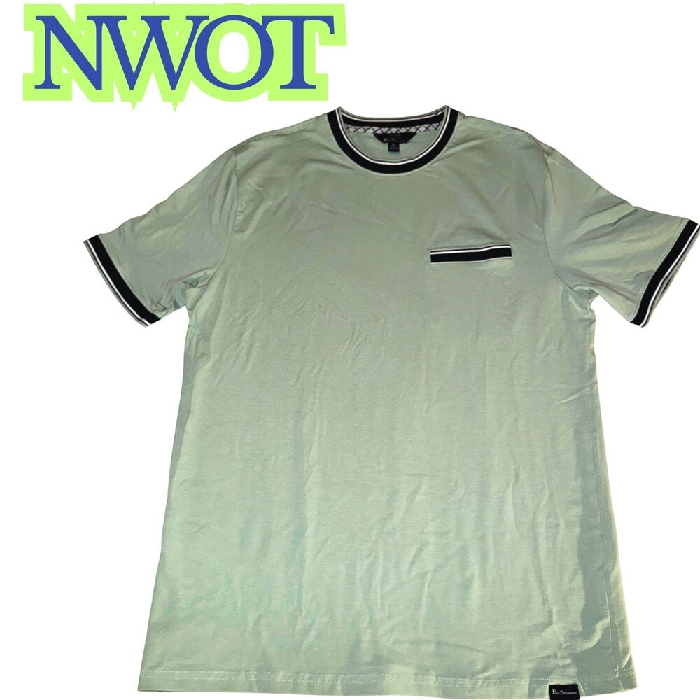 Ben Sherman Green and Navy men’s shirt